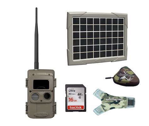 Cuddeback Ir Ll A Camera Bundle With Sun Shade Solar Power Bank