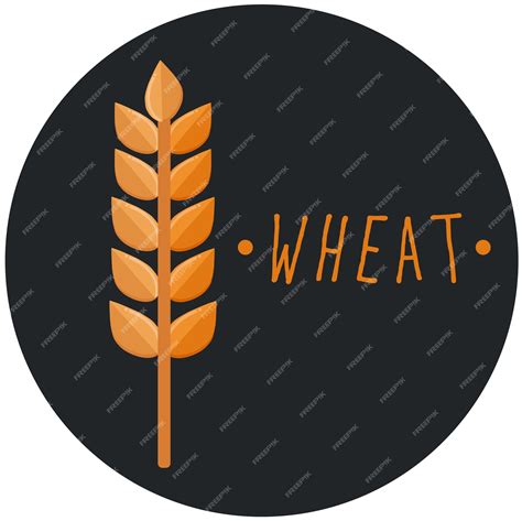 Premium Vector Wheat Icon Clipart Avatar Logotype Isolated Vector