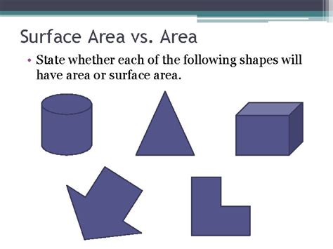 area  surface area surface area surface area