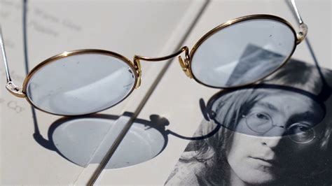 Blue-tinted glasses given by John Lennon to be auctioned with Abbey ...