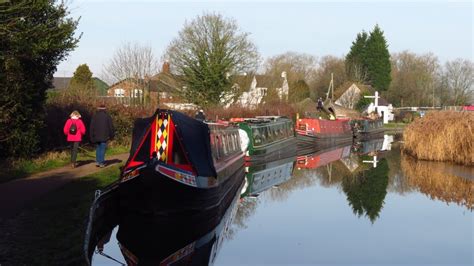 Boats Moored At Great Haywood Junction Colin Park Geograph