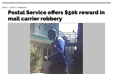 Recent Spate Of Armed Robberies Targeting Usps Letter Carriers Raises