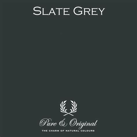 Pure & Original Colour Sample | Slate Grey