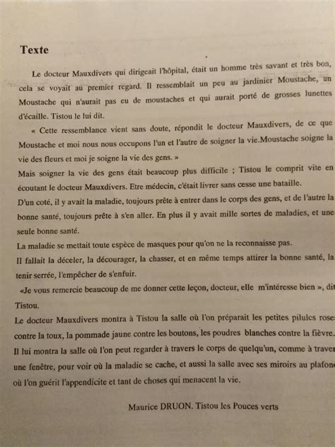 9 ème التاسعة أساسي Français devoir français pour 9 éme année