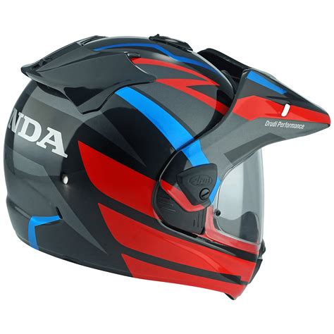 Arai Tour X5 Honda Africa Twin Black Red Arai Helmets At Two Wheel