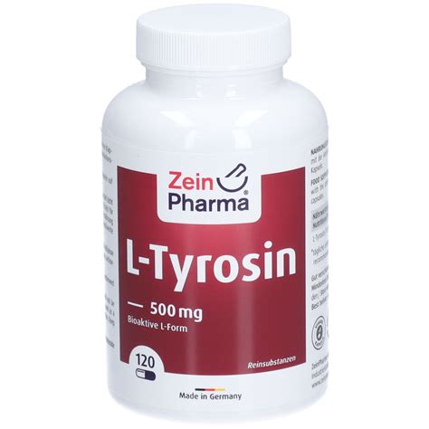 Zeinpharma L Tyrosin Kapseln Mg St Shop Apotheke