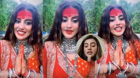 Amidst Mms Controversy Bhojpuri Actress Akshara Singhs Video Of