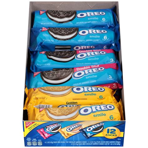 Nabisco Oreo Oreo Double Stuff Oreo Golden 212 Oz 12 Count