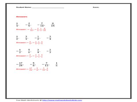 Fractions Increasing Order Worksheet For 3rd 5th Grade Lesson Planet