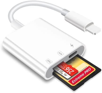 Lecteur De Carte SD Micro SD Pour IPhone IPad Plug And Play Adaptateur