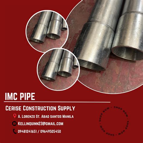 Imc Pipe Commercial And Industrial Construction Tools And Equipment On