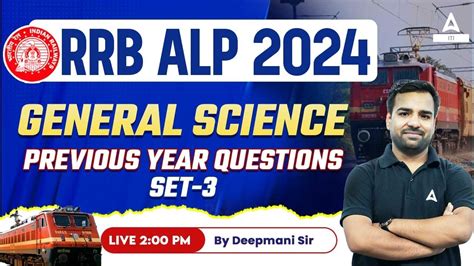 Rrb Alp Rrb Alp General Science Previous Year Questions Set