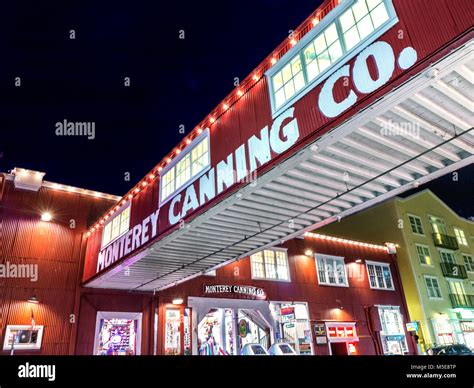 Cannery Row Monterey Canning Company Building And Shops Tourist