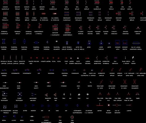 Electrical Symbols DWG Block for AutoCAD • Designs CAD