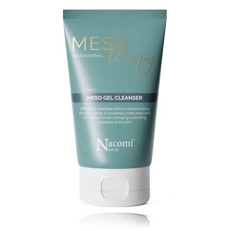 Nacomi Meso Therapy Professional Gel Cleanser Step Valomasis Gelis