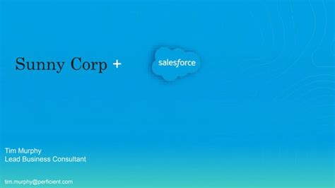 Salesforce Demo Intro Deck Ppt