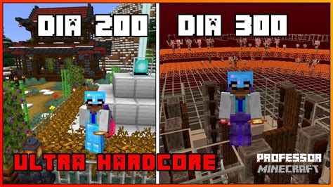 SOBREVIVI 300 DIAS NO MINECRAFT ULTRA HARDCORE T 04 O Filme YouTube