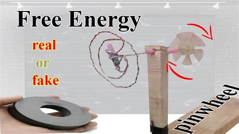 How To Make A Pinwheel Perpetual Motion Free Energy Real Or Fake