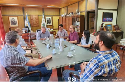 Autoridades De La UNSL Y CCT San Luis Se Reunieron Para Coordinar La