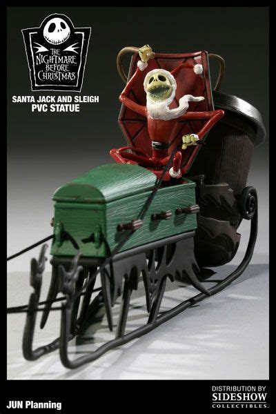 Jack Skellington Santa Sleigh