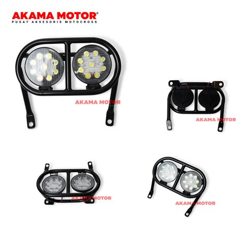 Jual Headlamp Dual LED Lampu Depan Bulat PNP Suzuki TS125 Shopee