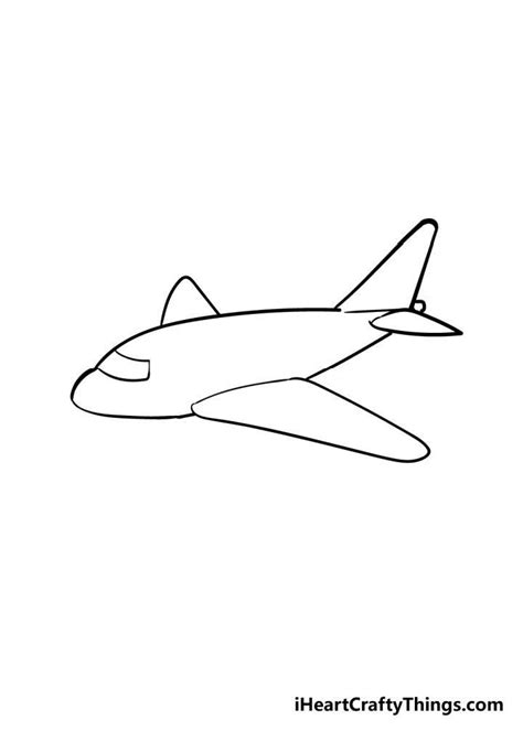 20 Easy Airplane Drawing Ideas - How to Draw a Plane in 2024 | Airplane ...