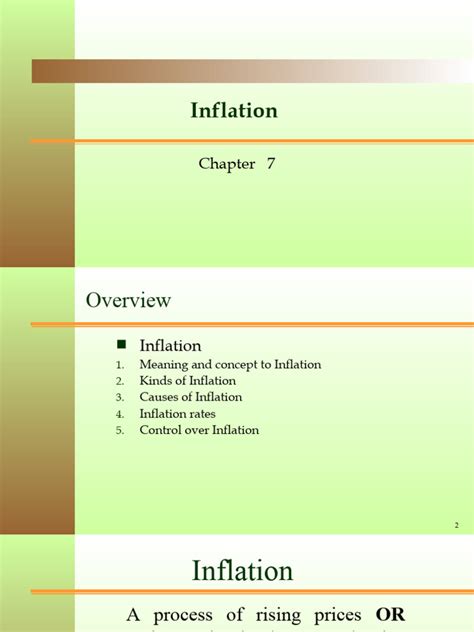 Chapter 7 Inflation Download Free Pdf Inflation Prices