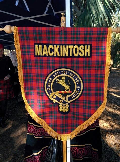 Mackintosh MacIntosh McIntosh Clan Tartan Scottish Highland Games