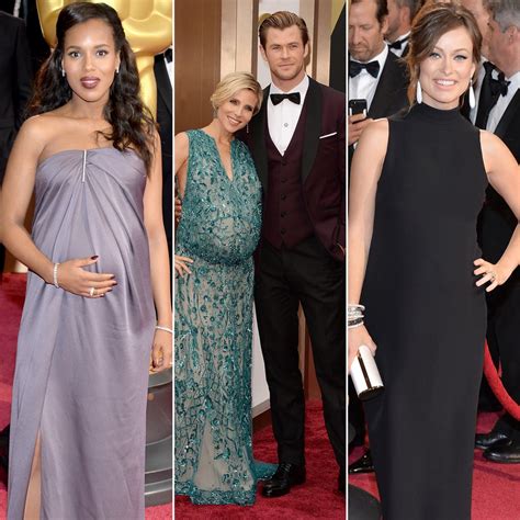 Pregnant Celebrities 2014 Oscars | POPSUGAR Family