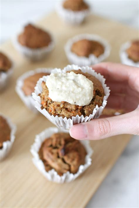 Carrot Cake Muffins Vegan And Gluten Free Ana Céline Labod