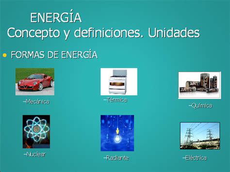 Energ A Y Su Transformaci N Monografias