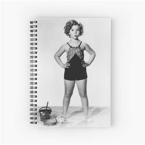 Shirley Temple Beach Spiral Notebook By Atticsalt Redbubble