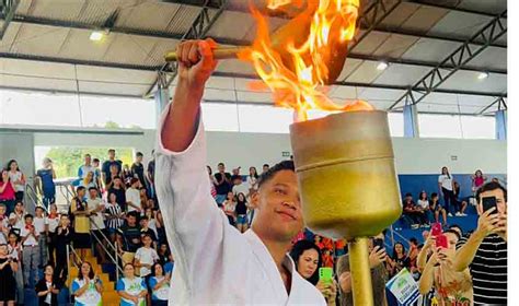 Cerim Nia Marca In Cio Dos Jogos Escolares Municipais Tudo Rond Nia