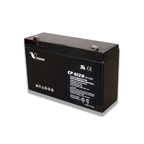 VISION 6V 12Ah SLA BATTERY REPLACEMENT NCE Empowering Safety