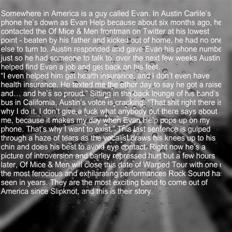 Austin Carlile Inspirational Quotes. QuotesGram