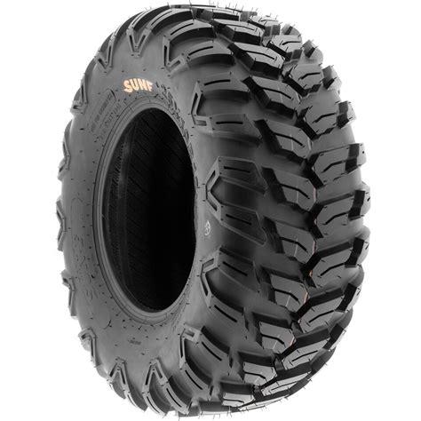 SunF 26x11R14 26x11x14 Loose Over Hardpack ATV UTV Tire 6 PR A043 Set