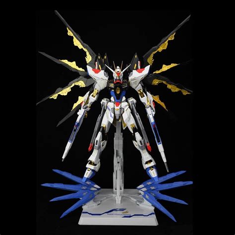 Gunpla Mg 1100 Strike Freedom Gundam Full Burst Mode Ace Cards