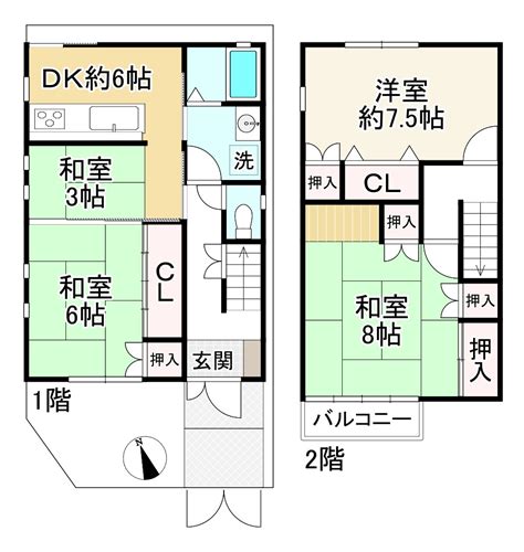 長洲西通2丁目中古戸建／兵庫県尼崎市の中古戸建｜福屋不動産販売60965940001