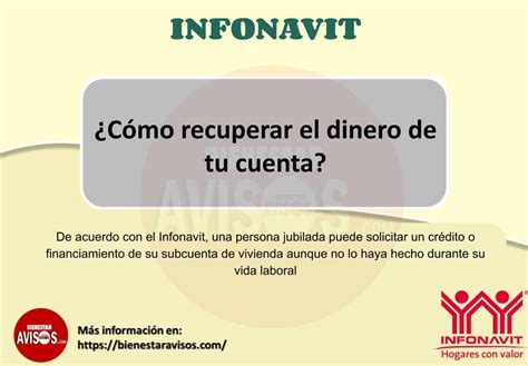 Infonavit C Mo Recuperar El Dinero De Tu Cuenta