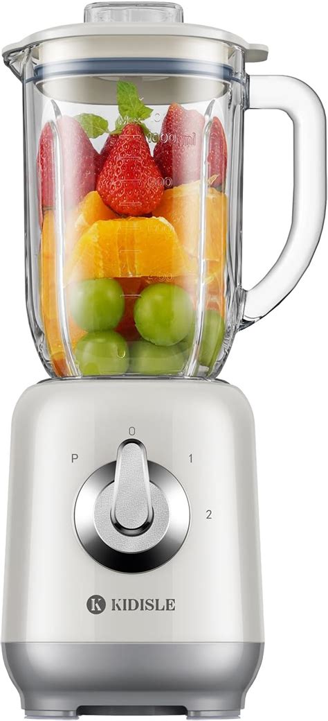 Kidisle Retro Smoothie Blender W Countertop Blender For Shakes And