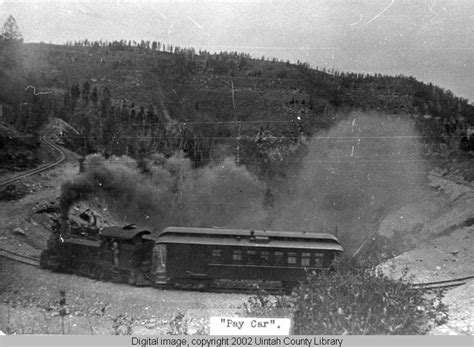 Uintah Railway Pay Car Uintah County Library J Willard Marriott