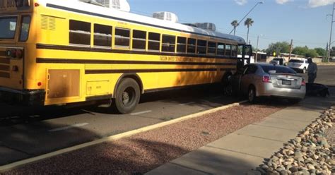 School Bus Involved Accident No Injuries