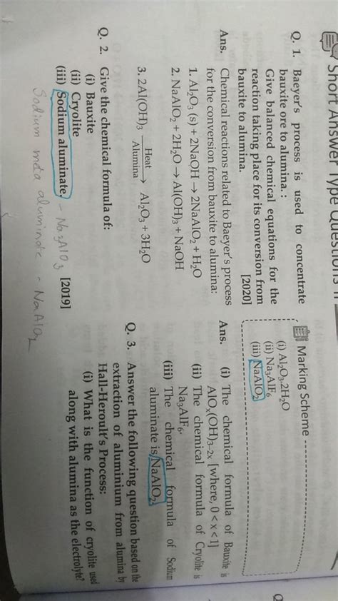 What is the formula for Sodium aluminate NaAlO2 or Na3AlO3 - Chemistry ...