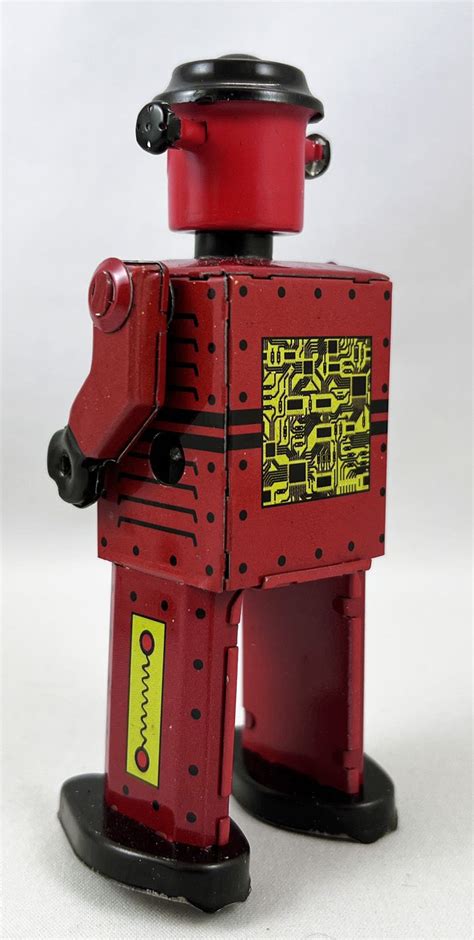 Robot Mechanical Walking Tin Robot Atomic Robot Man Red St John