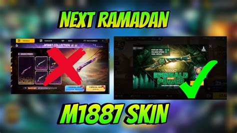 Upcoming New Ramadan Events Free Fire Ff Upcoming M Gun Skin