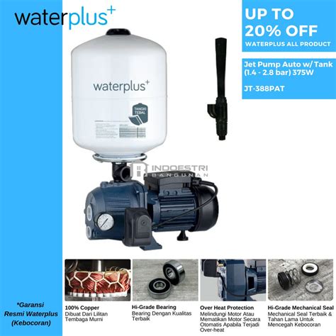 Jual Pompa Air Jet Pump Waterplus Jt Pat Otomatis Dan Original