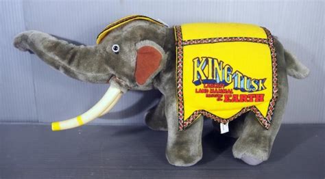 Ringling Bros And Barnum & Bailey Circus King Tusk Stuffed Elephant ...