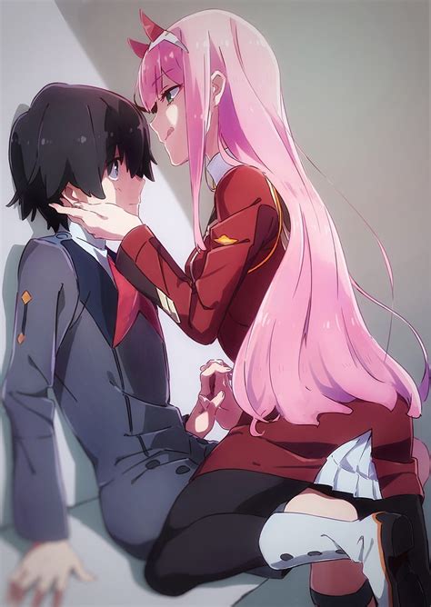 Zero Two And Hiro Darling Franxx In Hd Phone Wallpaper Peakpx