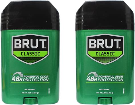 Amazon BRUT Deodorant Stick Classic Fragrance 2 25 Oz Pack Of 2