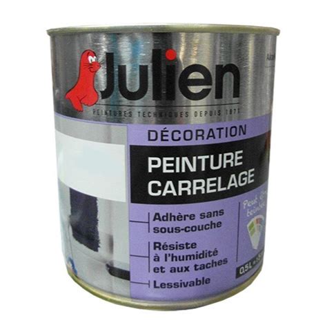 Peinture Acrylique Carrelage Julien Blanc Brillant Peinture Destock